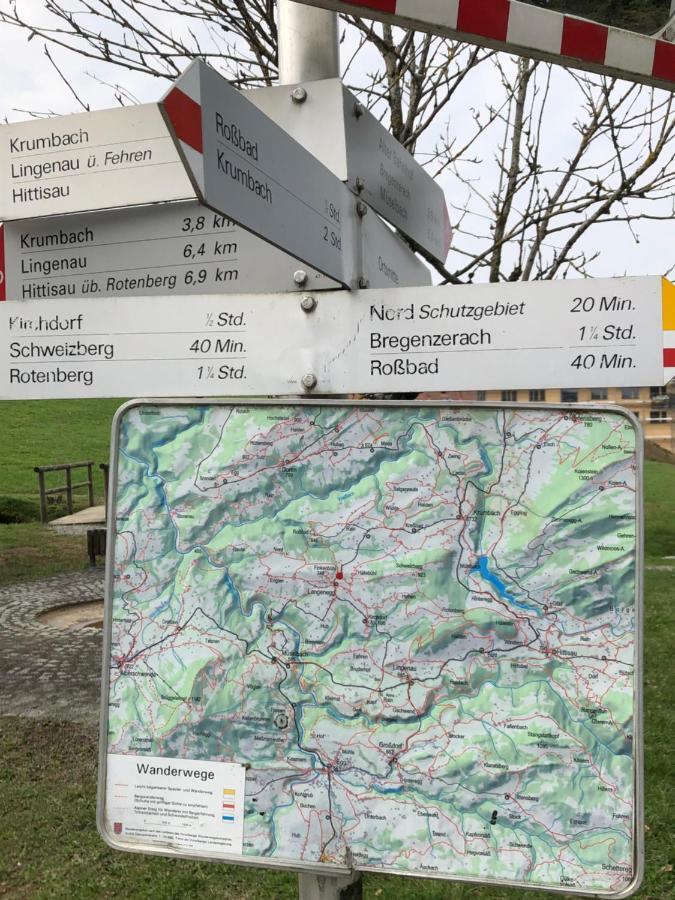 Ferienhaus Am Waldrand Von Egg Bregenzer Wald Eksteriør billede